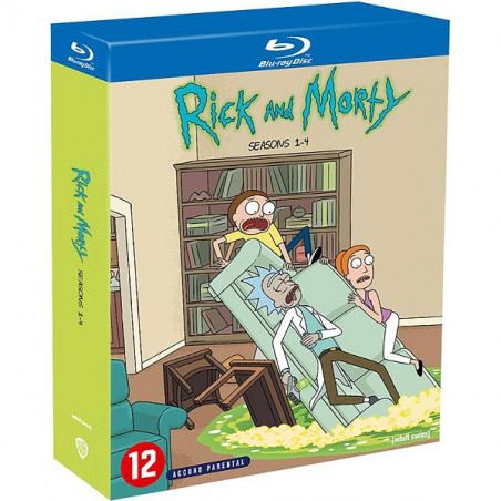 Rick & Morty, Saisons 1 à 4 [Blu-Ray]