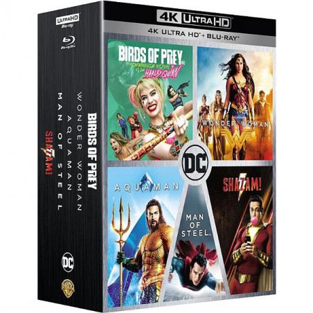 Coffret DCU 5 Films [Blu-Ray 4K]