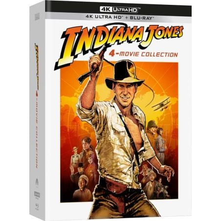 Indiana Jones - Intégrale - 4 Films [Combo Blu-Ray, Blu-Ray 4K]