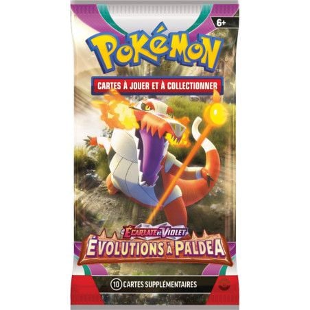 Pokémon JCC - Écarlate et Violet - Booster à l'unité Évolutions à Paldea